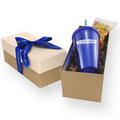 16 Oz. Insulated Tumbler Gift Box w/ Trail Mix